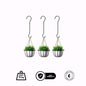 Metal S Hook for Hanging Plants I Garden Hanging Pot Hanger S Hook