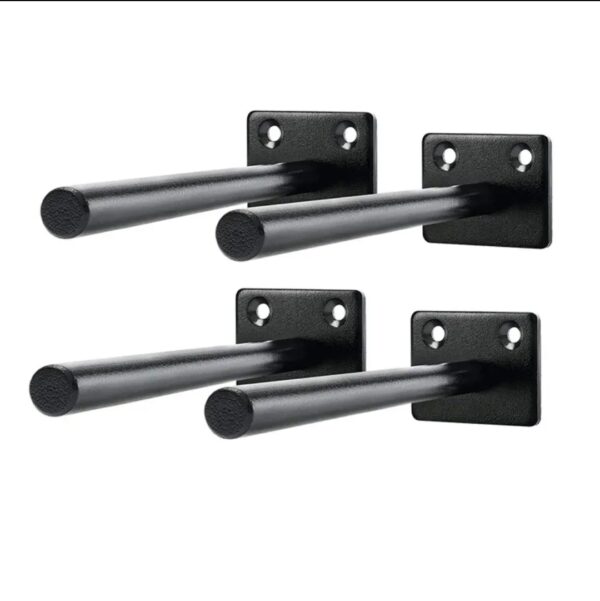 Floating Shelf Brackets – Hidden Wall Mounted Shelf Support (Set of 2)